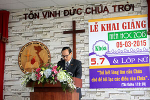 Ho Chi Minh city: Protestant Institute opens new school year